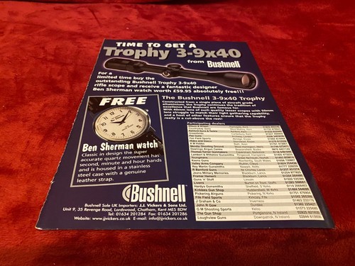 Pgun8 werbung 11x8 bushnell - pgun8,